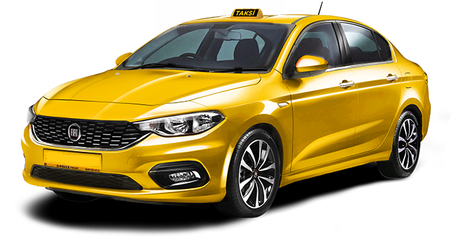 Kollane Takso Türgis